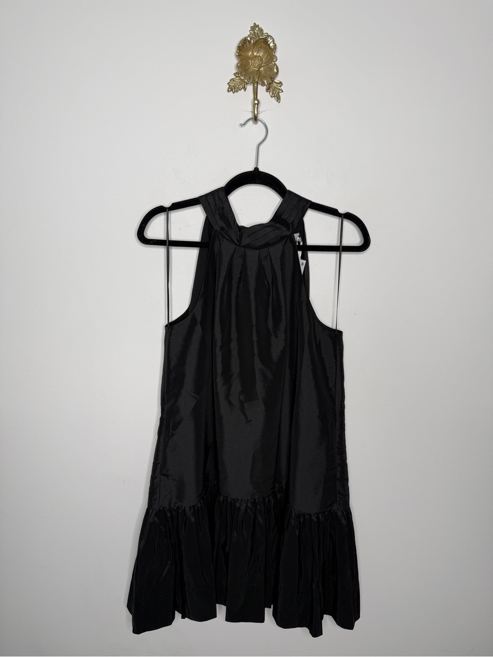 SIMKHAI Hope Bow Tie Mini Dress M
